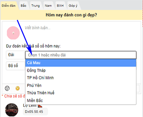 Hướng dẫn bình chọn cặp số đẹp Hướng dẫn bình chọn cặp số đẹp